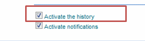 Historikaktivering