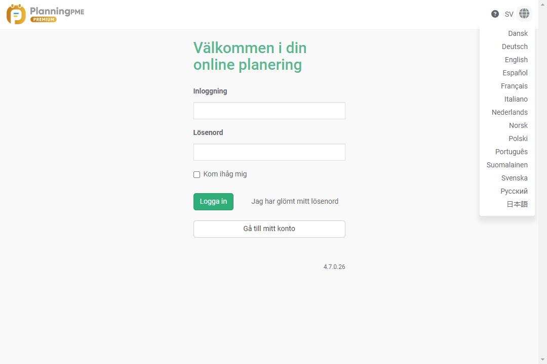 Anslutning till onlineschema