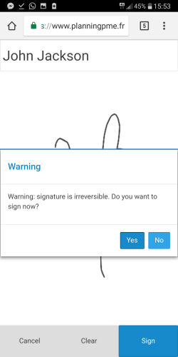 validerad signatur validerad signatur