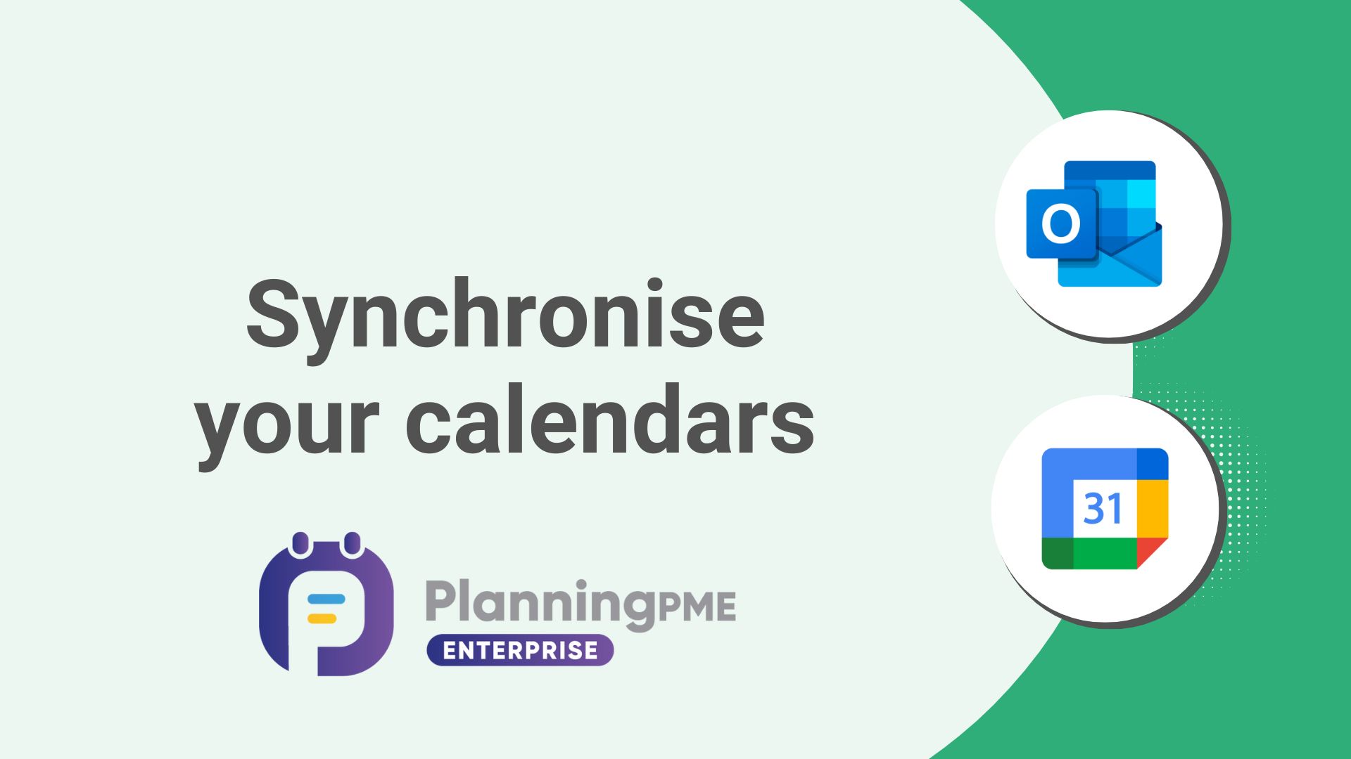 Synkronisera schema med Outlook eller Google Kalender